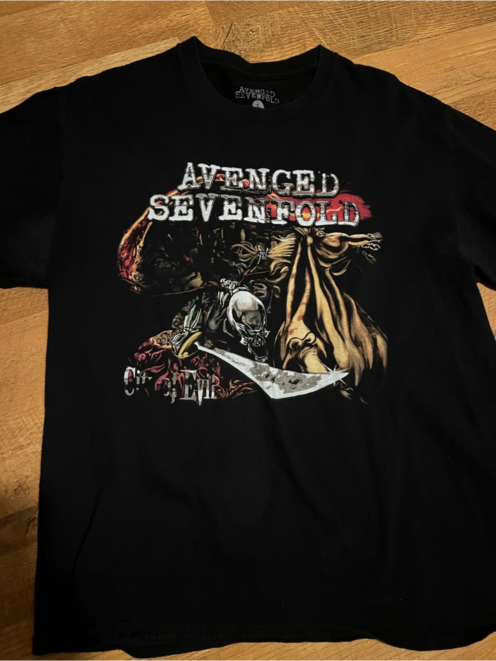 Black Graphic Band T‑Shirt - Men's